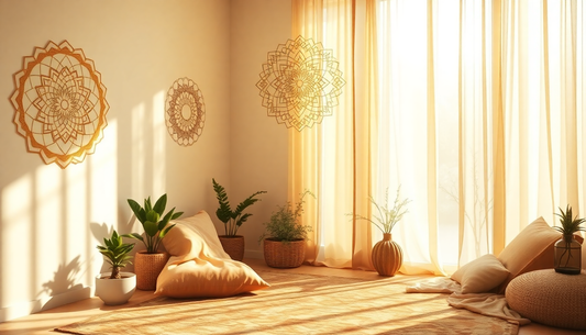 Elevate Your Space: Infusing Spiritual Serenity with Mandala Designs
